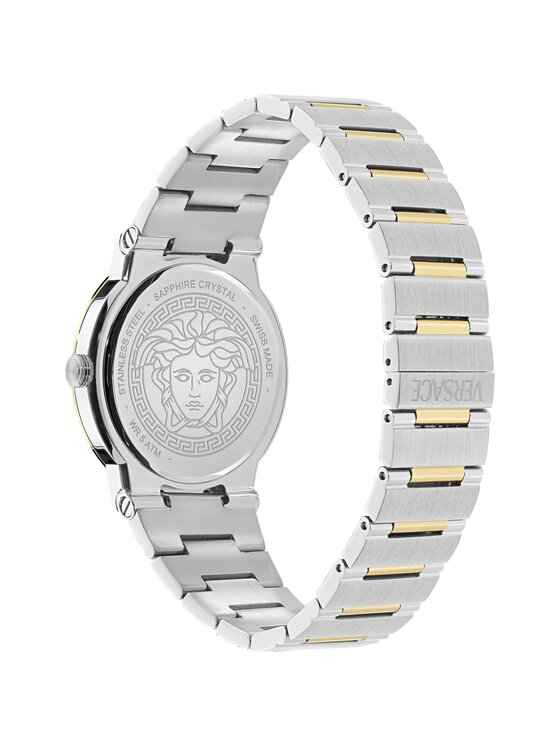 Versace Versace Zegarek VE5Q00526 Srebrny