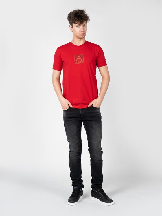 Iceberg Iceberg T-shirt F020639A Rosso Regular Fit