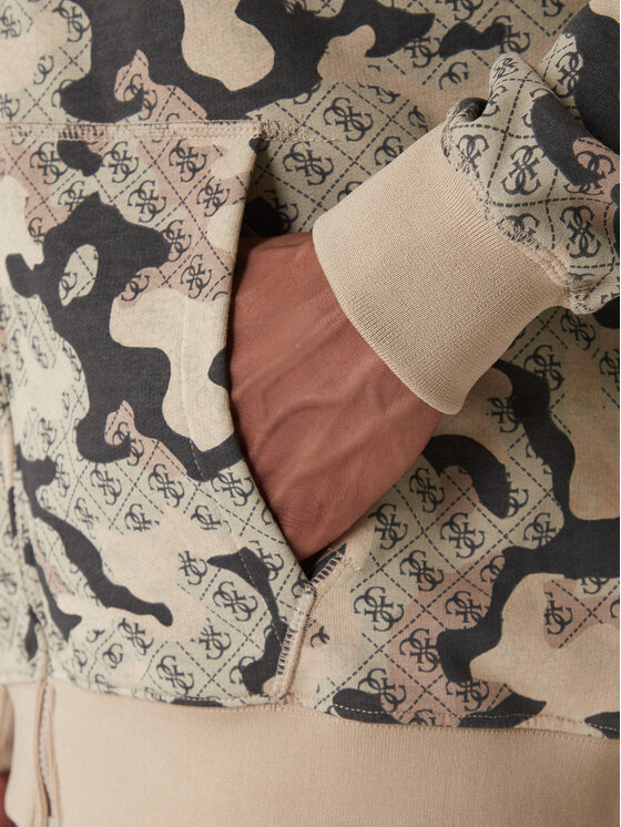 Guess Guess Džemperis Z6RQ04 K9YI1 Smėlio Regular Fit