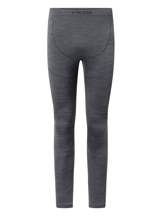 Viking Viking Komplet bielizny termoaktywnej Lan Pro Merino Szary