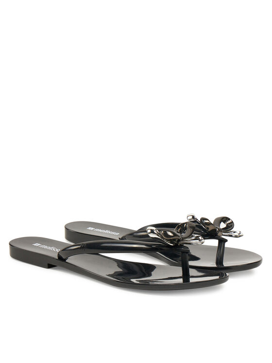 Melissa Melissa Japonki Melissa Harmonic Chrome X Ad 35997 Czarny