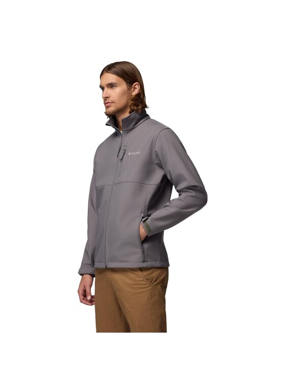 Columbia Columbia Kurtka softshell Ascender Softshell Jacket 1556534023 Szary Regular Fit