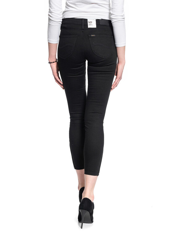 Lee Lee Jeans SCARLETT CROPPED Nero Skinny Fit