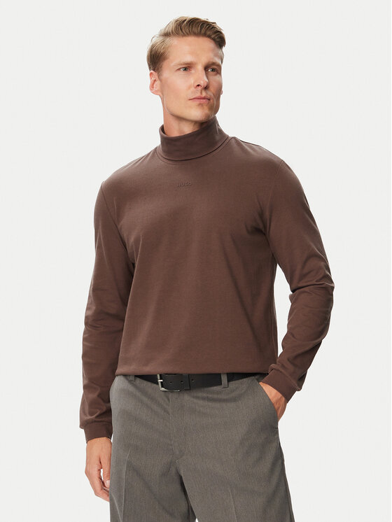 HUGO HUGO Dolcevita Daporollo 50547372 Marrone Regular Fit