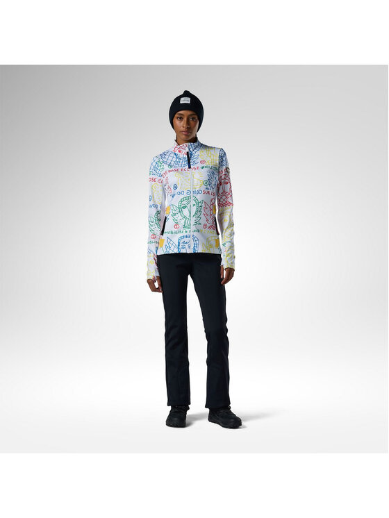 Rossignol Rossignol Polar W Jcc Fleece Jacket Kolorowy Slim Fit