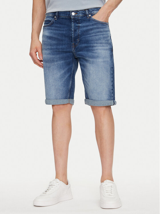 HUGO HUGO Farmer rövidnadrág 50537719 Kék Slim Fit
