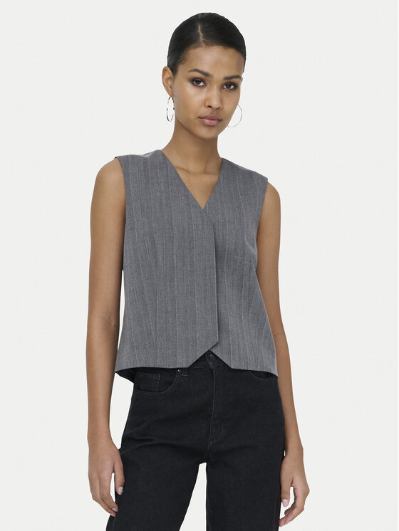ONLY Vestă de costum Jackie 15364317 Gri Regular Fit