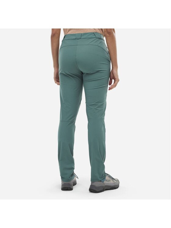 Millet Millet Spodnie outdoor Ubic Stretch Pant W Zielony Regular Fit