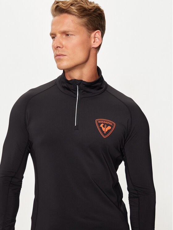 Rossignol Rossignol Termoprádlo vrchní části Hero RLNML14 Černá Slim Fit