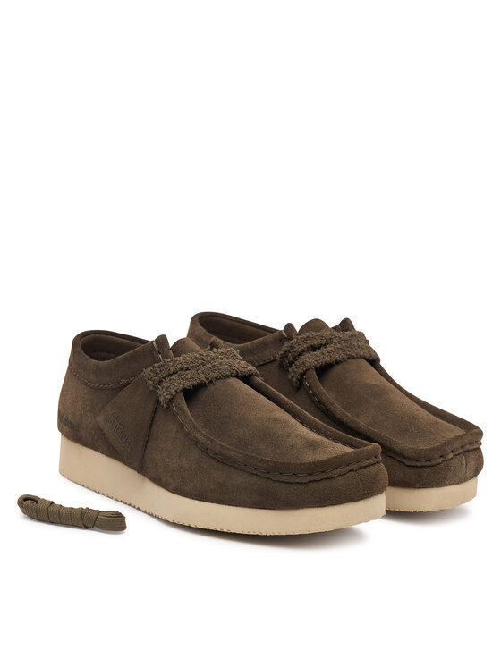 Clarks Clarks Обувки Wallabee Lite. 26329403 Зелен