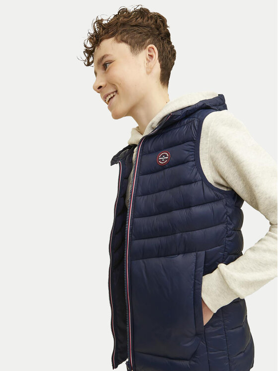 Jack&Jones Junior Jack&Jones Junior Veste Sprint 12258655 Tumši zils Regular Fit