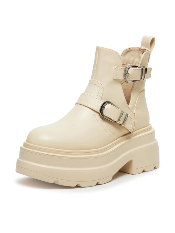 DeeZee DeeZee Botki ST0242613-2 Beżowy