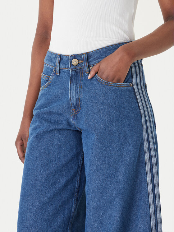 adidas adidas Джинси Firebird Adilenium KD2906 Голубий Wide Leg