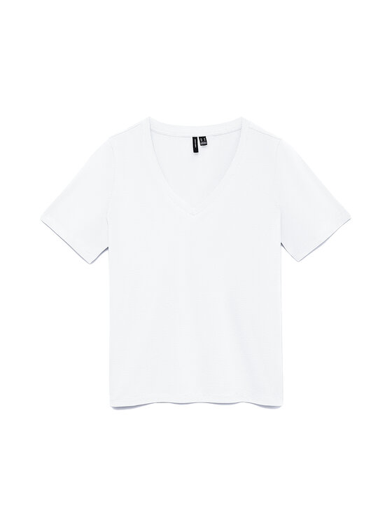 Vero Moda Vero Moda T-Shirt Paulina 10342926 Bílá Regular Fit