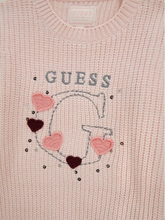 Guess Kids Guess Kids Svetr 180500 Růžová Classic Fit