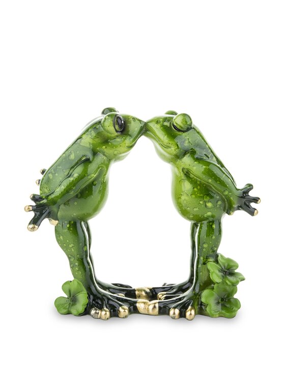 MIAhome MIAhome Figurka żabki KISS ME Zielony