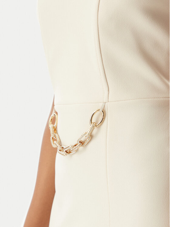 Rinascimento Rinascimento Abito da sera CFC0123610003 Beige Regular Fit