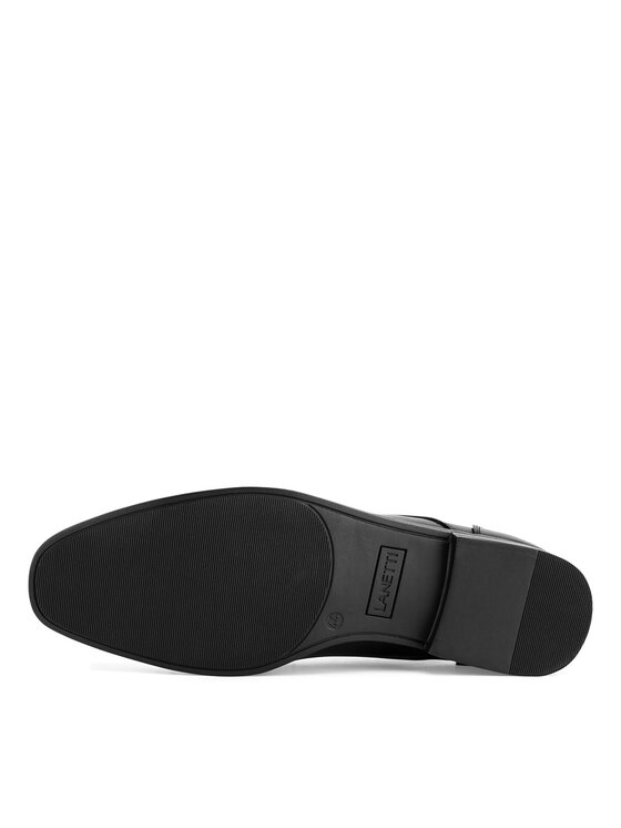 Lanetti Lanetti Halbschuhe MYL8520-2 Schwarz