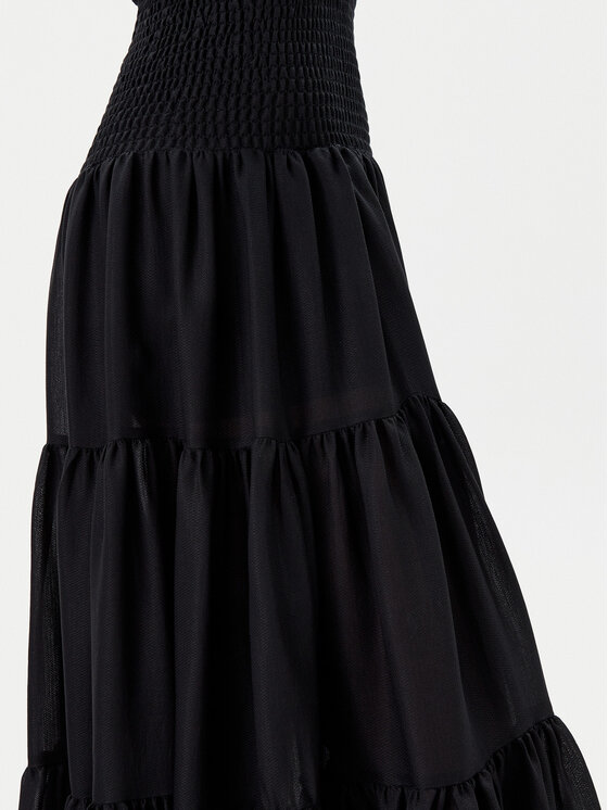Eleh Eleh Rochie de seară ESS250137 Negru Regular Fit