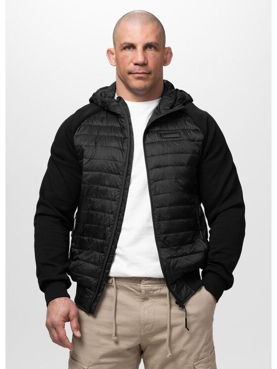 PITBULL PITBULL Kurtka przejściowa HOFER Czarny Regular Fit