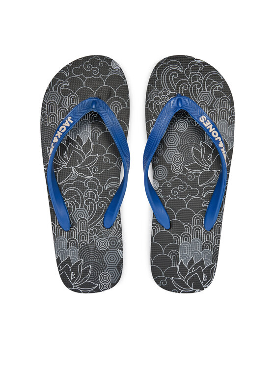 Jack&Jones Žabky Jfwpalm 12230643 Modrá