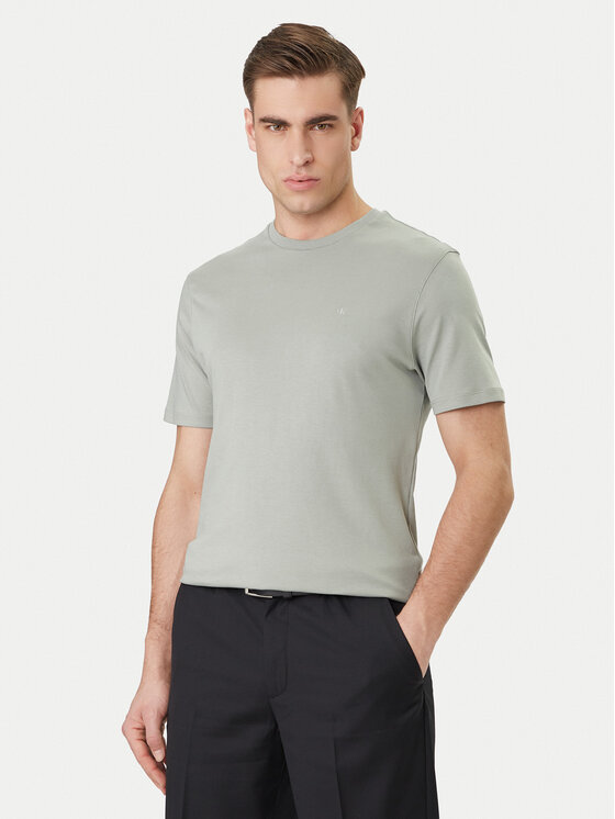 Calvin Klein Tricou LV04LB275G Gri Regular Fit