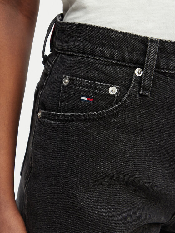 Tommy Jeans Tommy Jeans Jeansshorts DW0DW23057 Schwarz Regular Fit