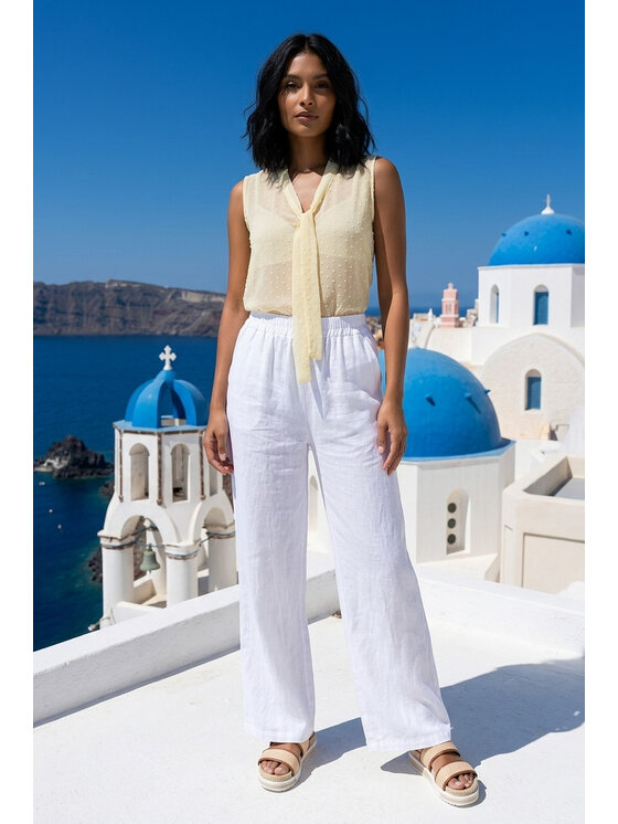 FIGL FIGL Halenka M1368 Žlutá Regular Fit