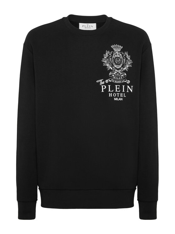 PHILIPP PLEIN PHILIPP PLEIN Bluza 25961 Czarny Regular Fit