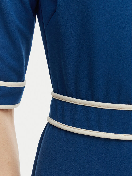 Rinascimento Rinascimento Kokteilikleit CFC0127991003 Sinine Slim Fit