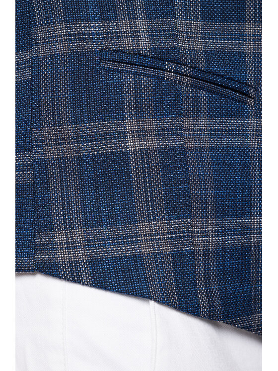 Lancerto Lancerto Kamizelka Sonora KA131123000013 Granatowy Slim Fit