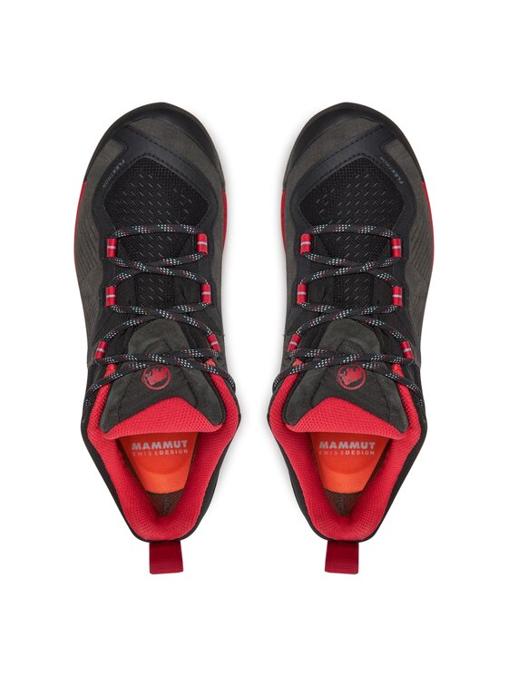 Mammut Mammut Pārgājienu apavi Sapuen Low Gtx GORE-TEX 3030-04271-00576 Melns