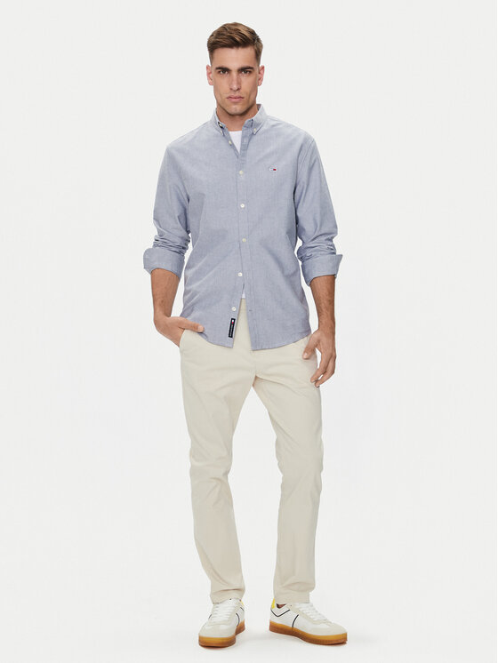 Tommy Jeans Tommy Jeans Chino hlače Austin DM0DM19486 Bež Slim Fit