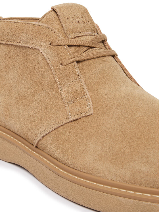 Tommy Hilfiger Tommy Hilfiger Kotníková obuv Comfort Suede Chukka FM0FM06074 Hnědá