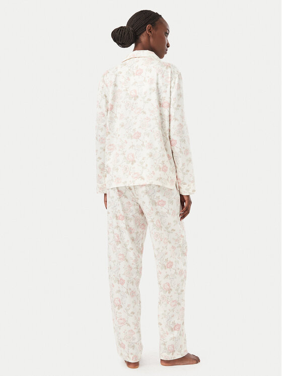 LAUREN RALPH LAUREN LAUREN RALPH LAUREN Πιτζάμα ILN92535 Κρεμ Regular Fit