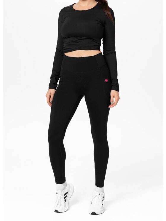 PITBULL PITBULL Legginsy AVENIDA Czarny Regular Fit