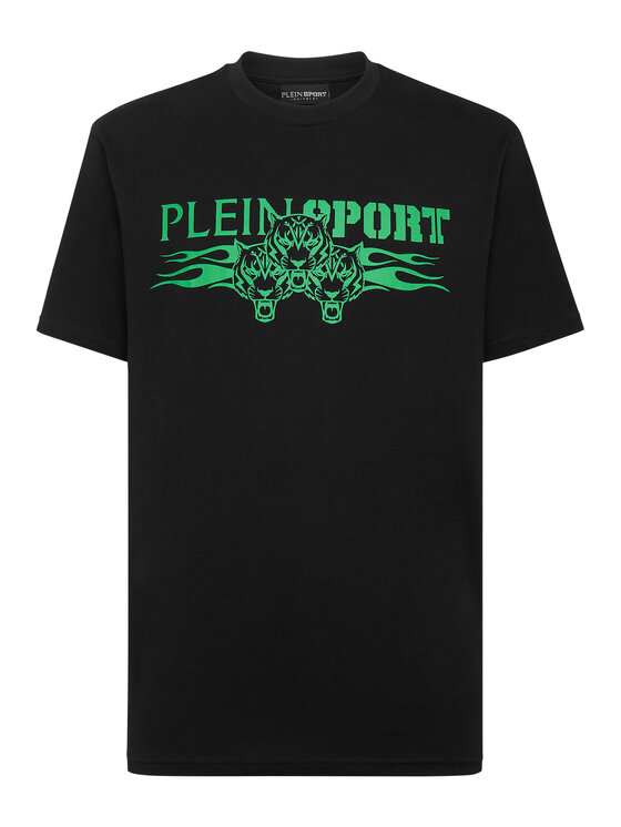 Plein Sport Plein Sport T-Shirt 1059 Czarny Regular Fit