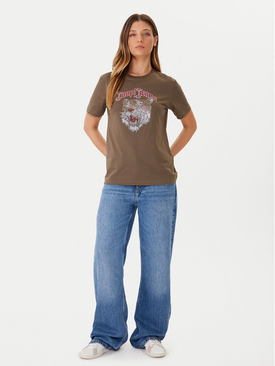 JOOP! Jeans JOOP! Jeans Tricou Tanasia 30048568 Verde Regular Fit