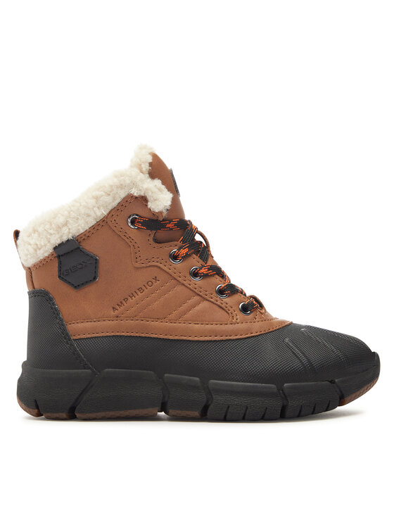 Geox Geox Μπότες J Flexyper Boy B Abx J269XE 0ME50 C0034 M Καφέ