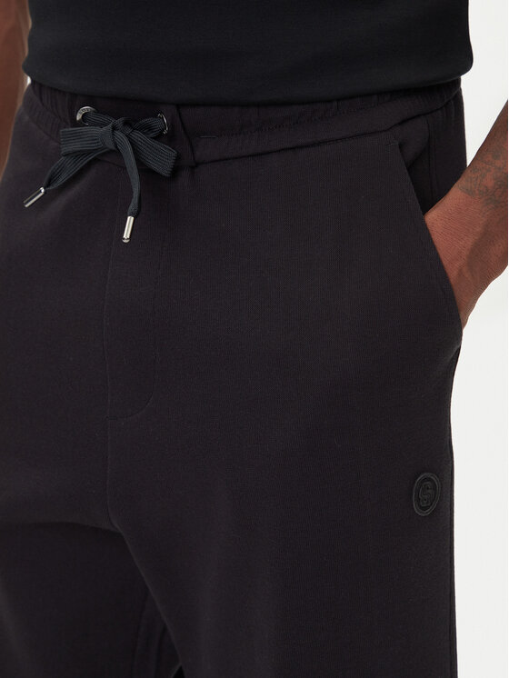 BOSS BOSS Spodnji del trenirke C-Locsin 116 50544109 Črna Regular Fit