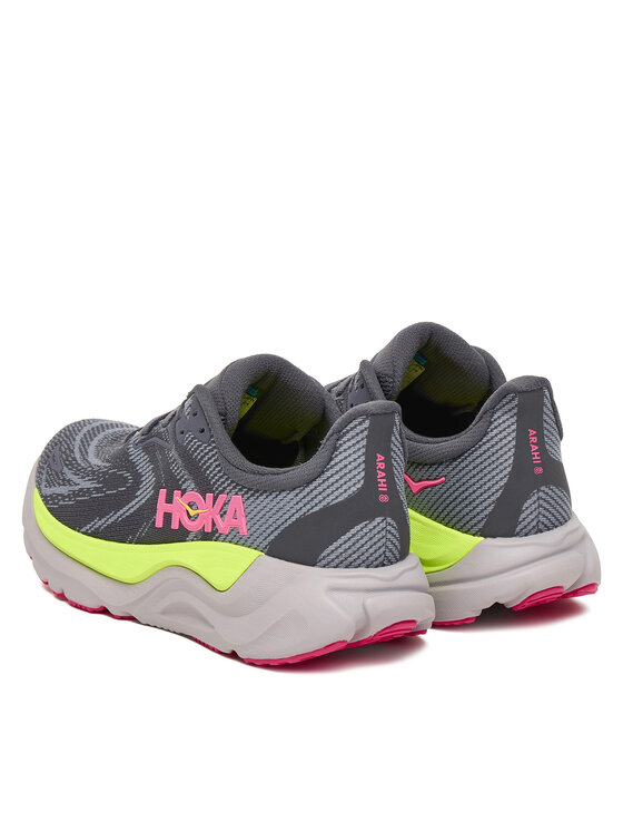 Hoka Hoka Běžecké boty Arahi 8 1168691 Šedá