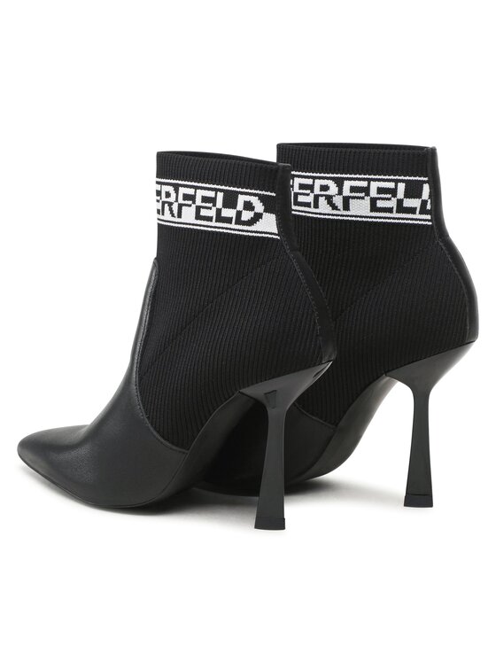 KARL LAGERFELD KARL LAGERFELD Čizme KL31353 Crna