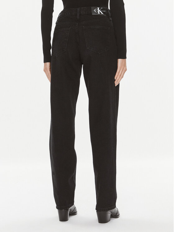 Calvin Klein Jeans Calvin Klein Jeans Jeans hlače 90's J20J222865 Črna Straight Fit