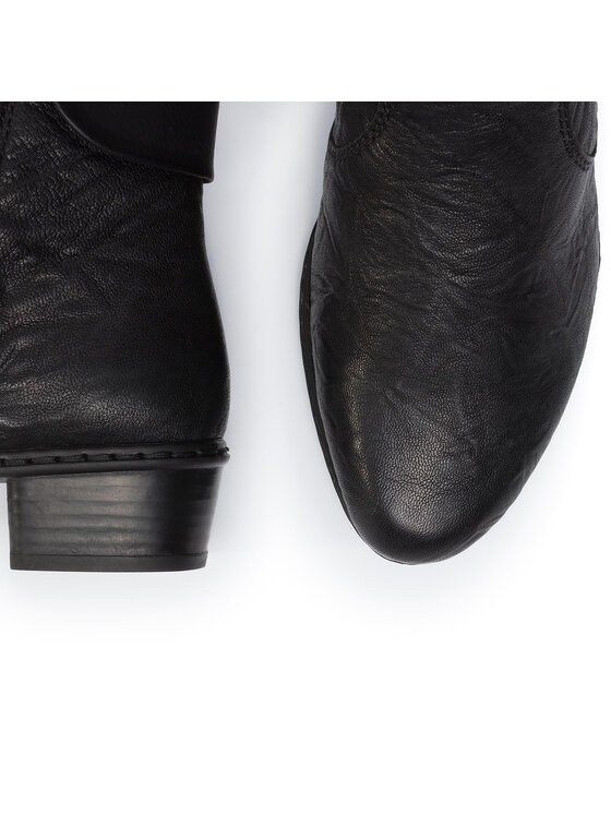 Rieker Rieker Botine Y07A8-01 Negru