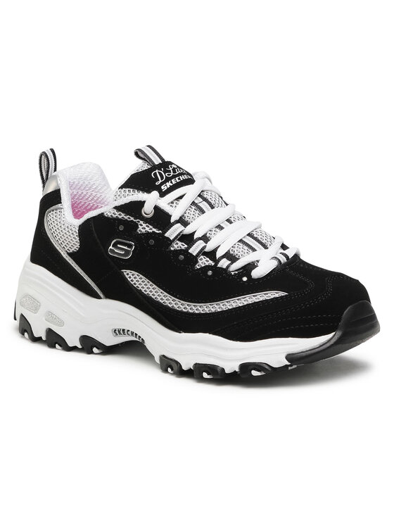Skechers Skechers Sneakersy Roam Around 13150/BKW Czarny