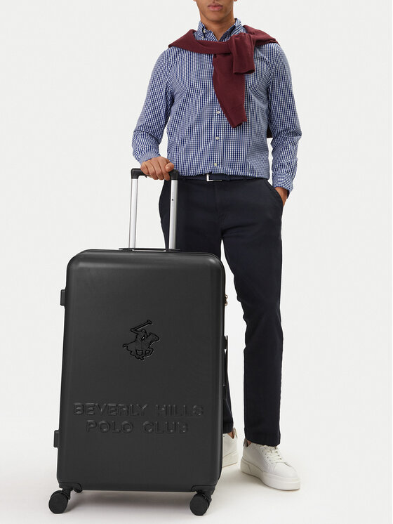 Beverly Hills Polo Club Beverly Hills Polo Club Veliki kofer CEO-BHPC-L-003-08-BLACK Crna
