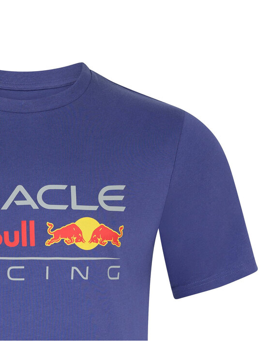 Red Bull Racing Red Bull Racing T-Shirt Large Logo 2025 Niebieski Regular Fit
