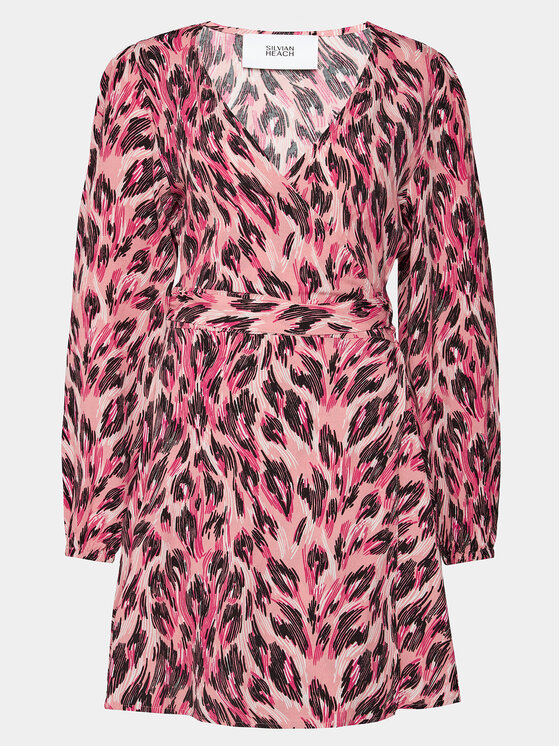 Silvian Heach Silvian Heach Kleid für den Alltag GPP24113VE Rosa Regular Fit