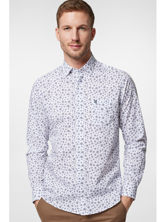 Próchnik Próchnik Koszula PM19 KO073222000052 Biały Slim Fit