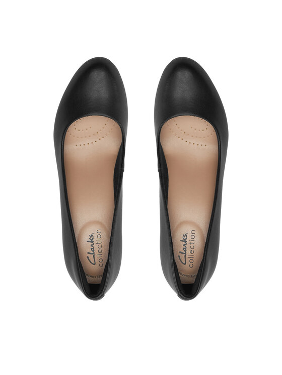 Clarks Clarks Pantofi pumps Adriel Viola 261293594 Negru